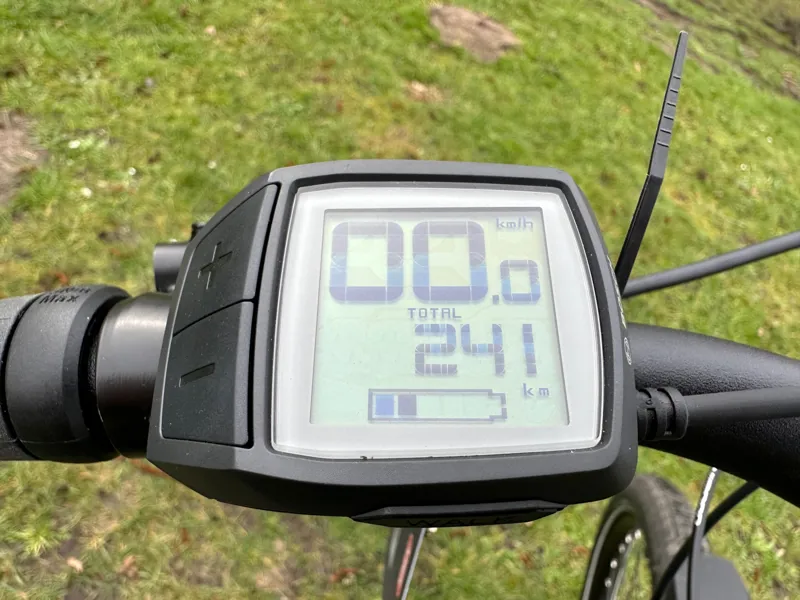 2ndHand Cube Touring Hybrid One 500 54cm Medium Electric Bike 2022 Grey/Blue-10